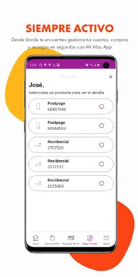 Mi Más android App screenshot 1